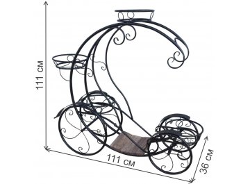 Подставка для цветов Кабриолет