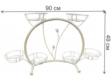 Подставка для цветов Кружок