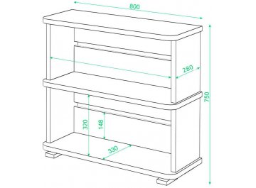 Стеллаж СБ-25/2
