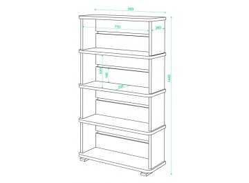 Стеллаж СБ-25/4