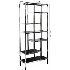 Стеллаж 46AS-SH1076-SILVER