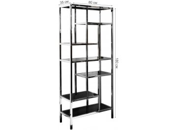 Стеллаж 46AS-SH1076-SILVER