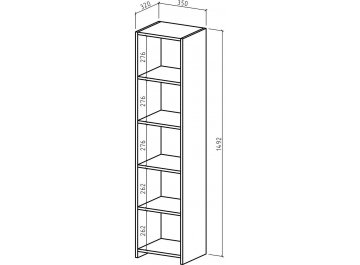 Стеллаж Лайт-1