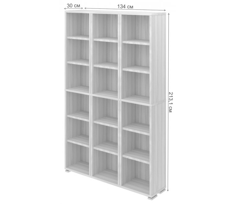 Стеллаж ПУ-40-1 В венге