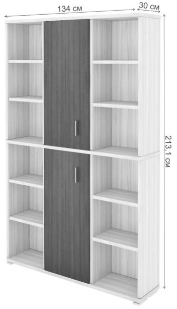 Стеллаж Феланта-40-2 БЕ белый