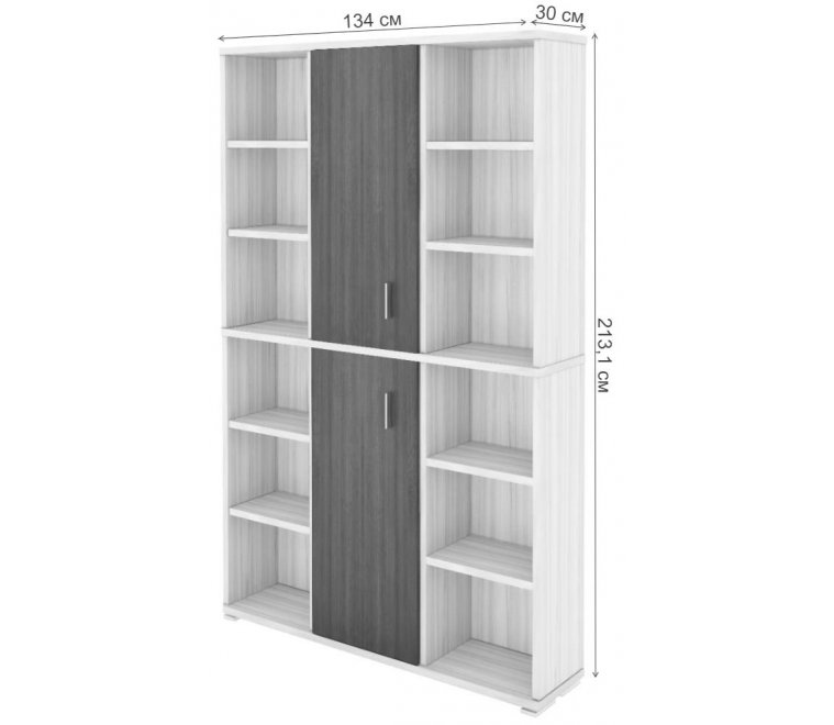 Стеллаж ПУ-40-2 К карамель