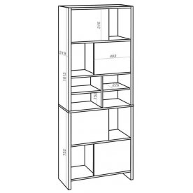 Стеллаж СТЛ-ЗВХ