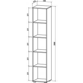 Стеллаж Тунис-1