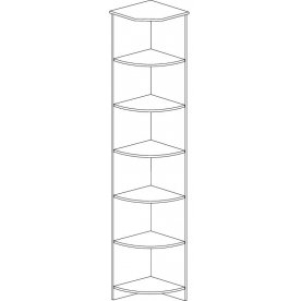 Стеллаж угловой Инна 618