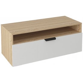 Тумба Норд Т02-1000 дуб сонома / белая