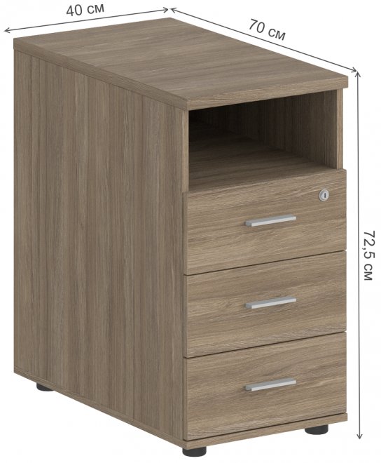 Тумба SG.512 дуб темный