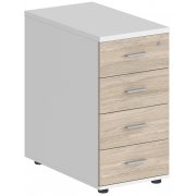 белый / дуб светлый