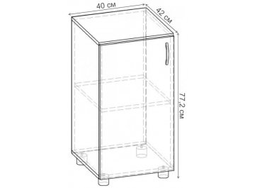 Тумба Тумба 400 СТ.046.400-01