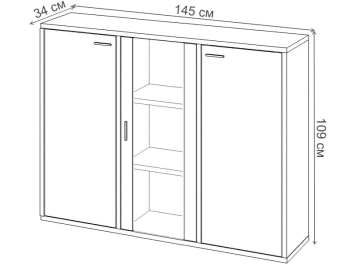 Тумба СУ ш3в1+2ФГ+1ФС
