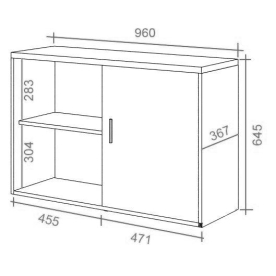 Тумба ТБЛ-2 БЕК
