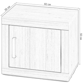 Тумба Той 60/38 ШБЕ