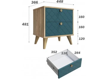 Комплект для кабинета Велламо ВО-109