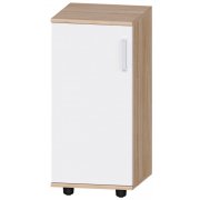 дуб сонома / белый