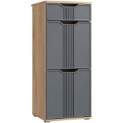 дуб крафт золотой / графит