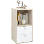 дуб сонома / белый