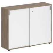 дуб темный / белый