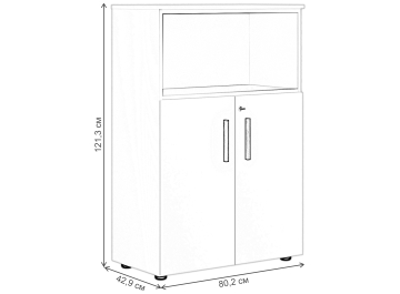 Тумба Forta FMC 80.3Z
