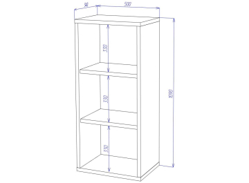 Тумба Оревро ш1в1+ФГ