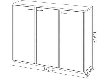 Тумба СУ ш3в1+3ФГ К