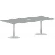 металлик / белый