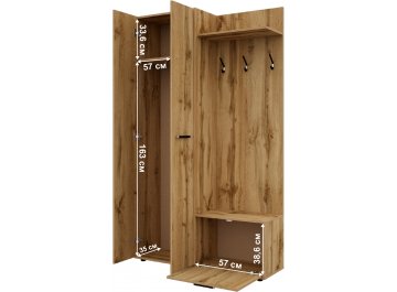 Готовая прихожая Астерия