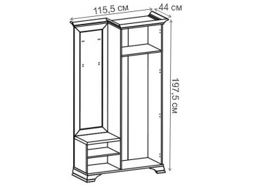 Готовая прихожая Kentaki S320
