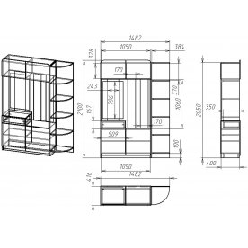 Готовая прихожая Мебелеф – 14