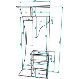 Готовая прихожая Мебелеф – 19