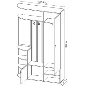 Готовая прихожая Кармен-7