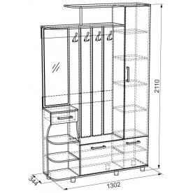 Прихожая Барселона-1