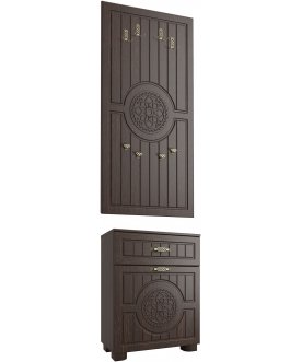 Модульная прихожая Монблан комплектация 4