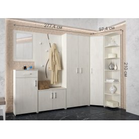 Модульная прихожая Агата комплектация 1