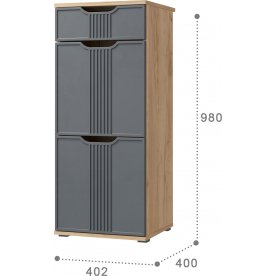 Модульная прихожая Эмилия комплектация 5
