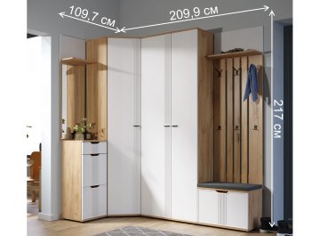 Модульная прихожая Эмилия комплектация 5