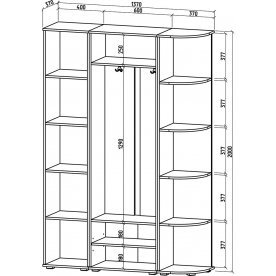 Модульная прихожая Марокко-2