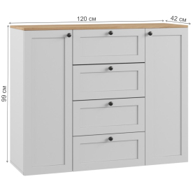 Модульная прихожая Мишель комплектация 1