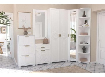 Модульная прихожая Монблан комплектация 1