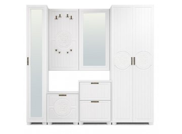 Модульная прихожая Монблан комплектация 3