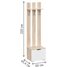 Модульная прихожая Норд комплектация 2