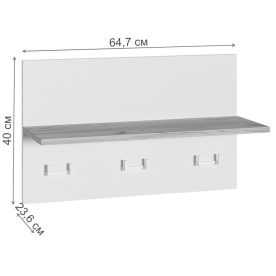 Модульная прихожая Октава Комплектация 1