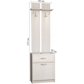 Модульная прихожая Иннэс 6 Рамка