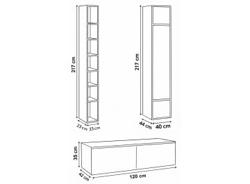 Модульная прихожая Роут