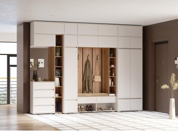 Модульная прихожая Роут комплектация 1