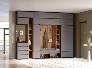 Модульная прихожая Роут комплектация 1