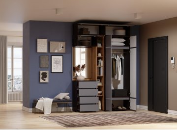 Модульная прихожая Роут комплектация 5